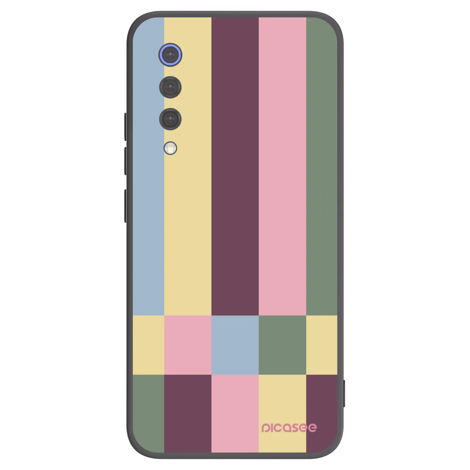 Picasee husă neagră din silicon pentru Xiaomi Mi 9 SE - Lobby tiles