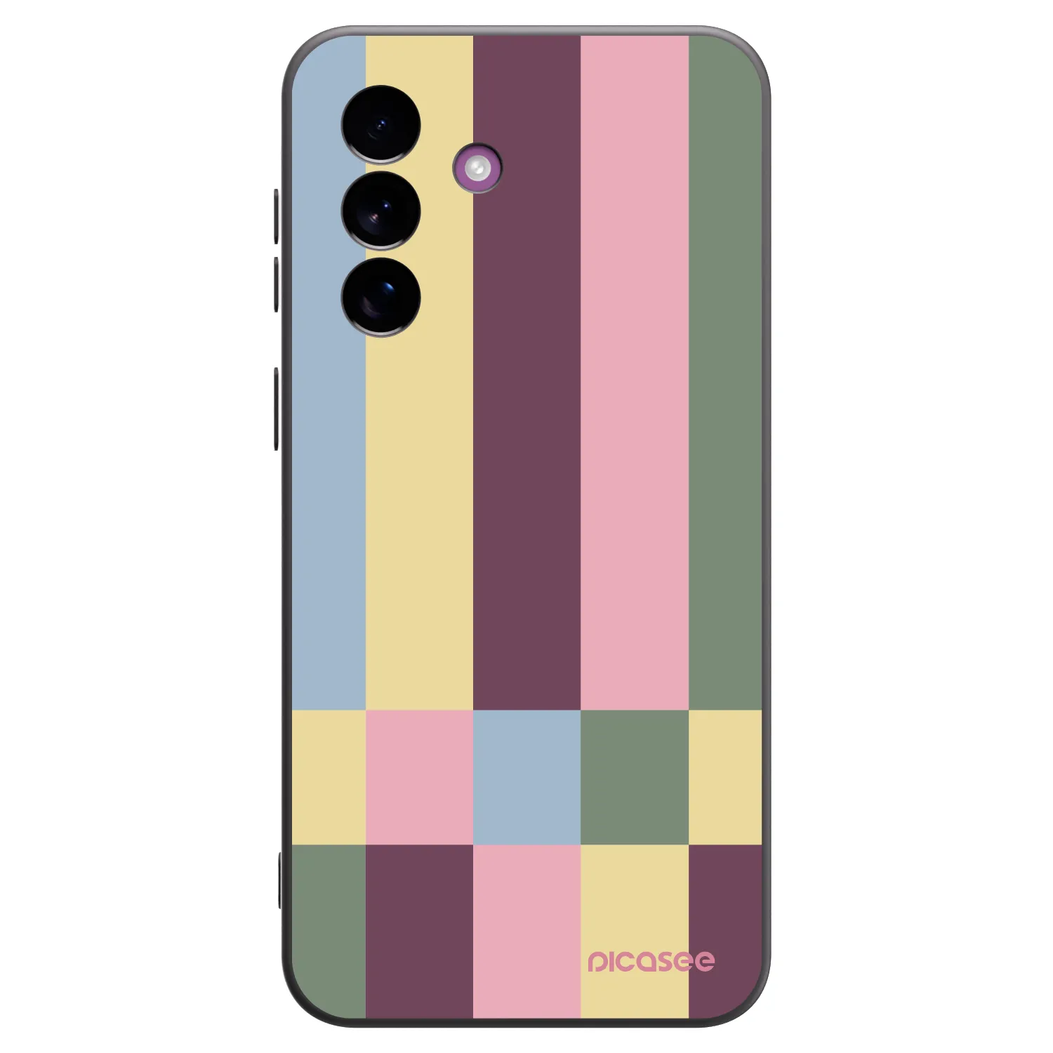 Picasee husă neagră din silicon pentru Samsung Galaxy A37 - Lobby tiles