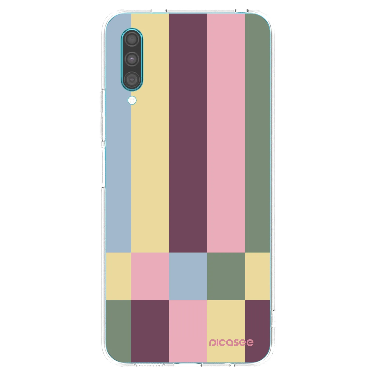 Picasee husă transparentă din silicon pentru Samsung Galaxy A30s A307F - Lobby tiles