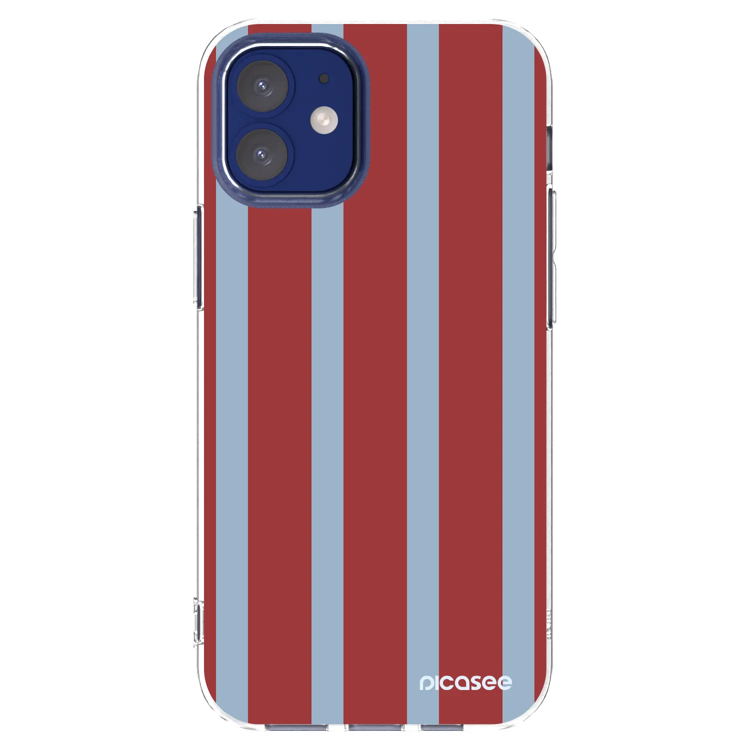 Picasee husă transparentă din silicon pentru Apple iPhone 12 mini - Lounge pass