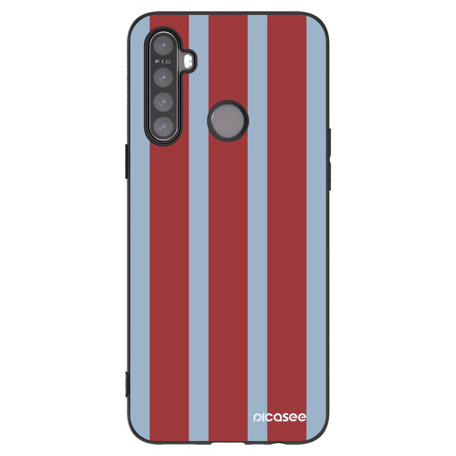 Picasee husă neagră din silicon pentru Realme 6i - Lounge pass