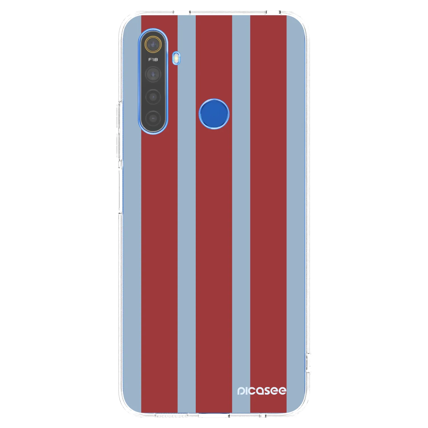 Picasee husă transparentă din silicon pentru Realme 5 - Lounge pass