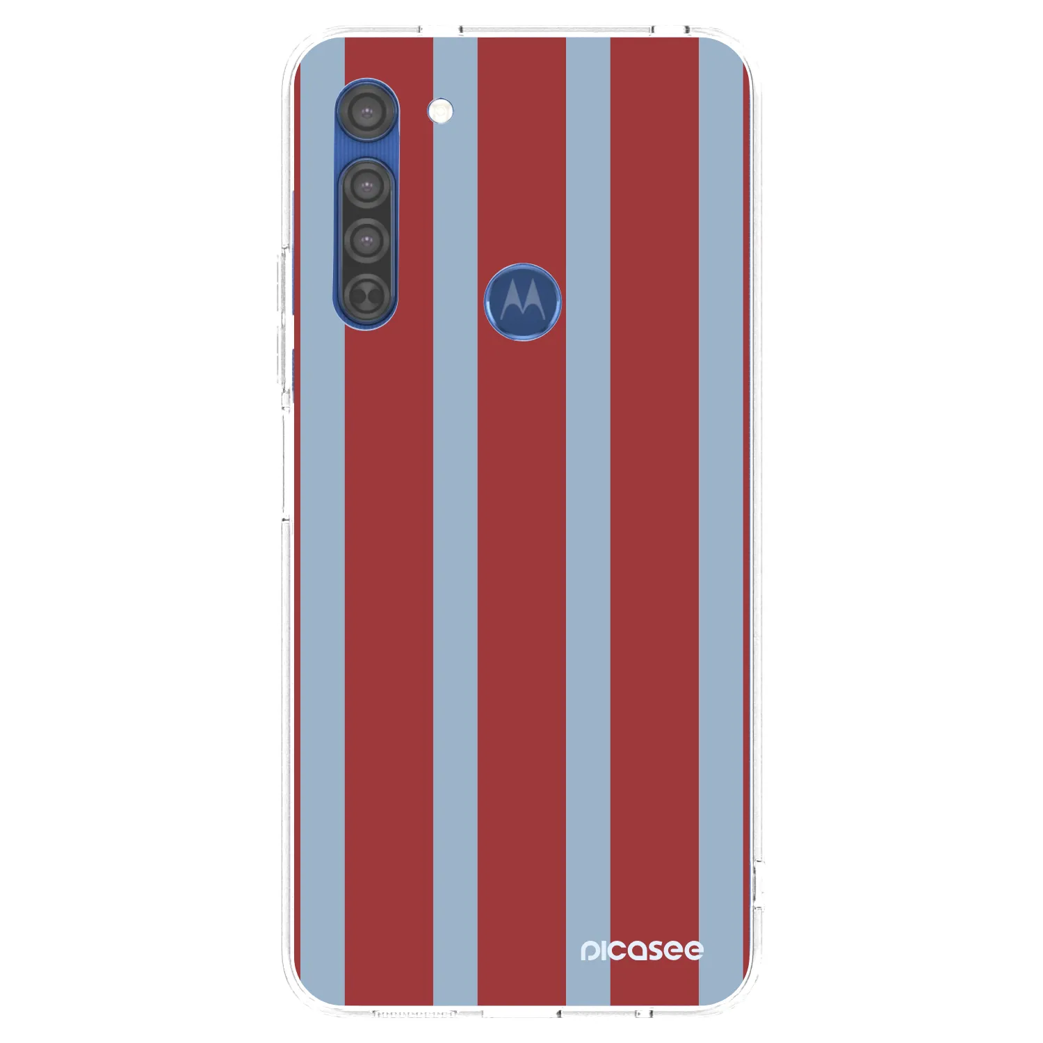 Picasee husă transparentă din silicon pentru Motorola Moto G8 - Lounge pass