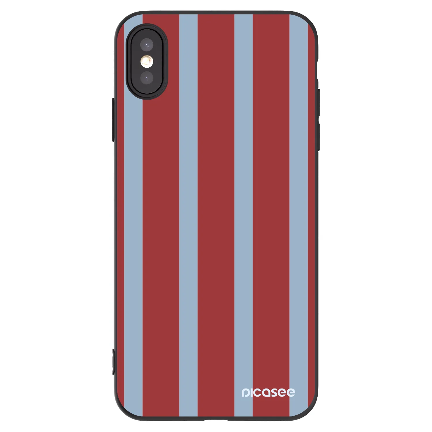 Picasee husă neagră din silicon pentru Apple iPhone XS Max - Lounge pass