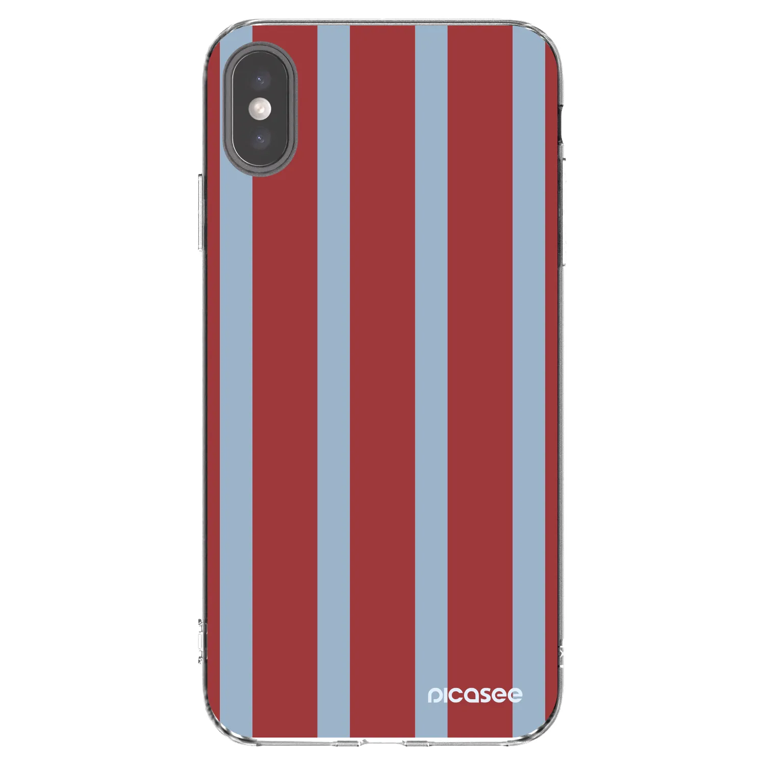 Picasee husă transparentă din silicon pentru Apple iPhone XS Max - Lounge pass