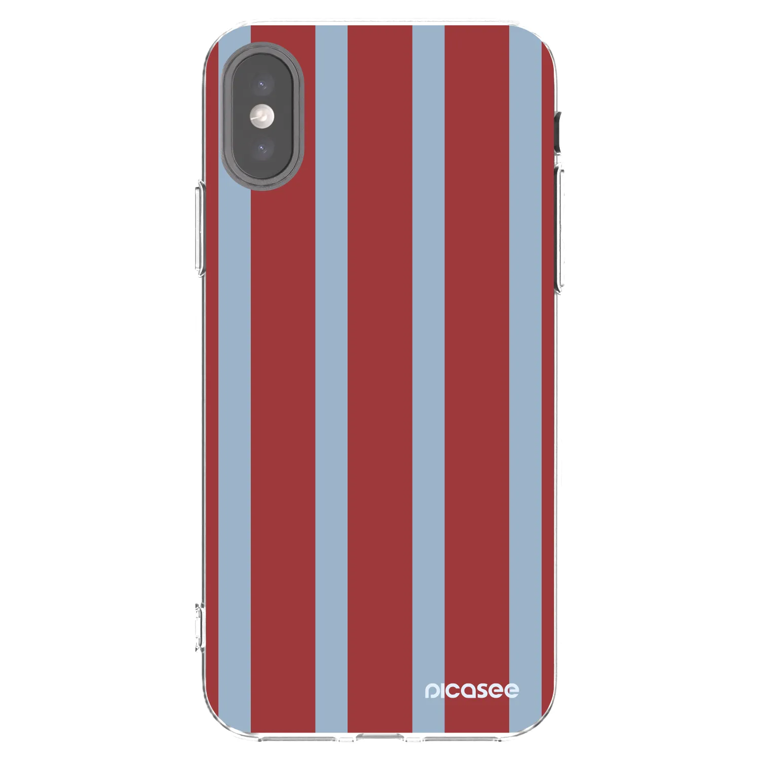 Picasee husă transparentă din silicon pentru Apple iPhone X/XS - Lounge pass