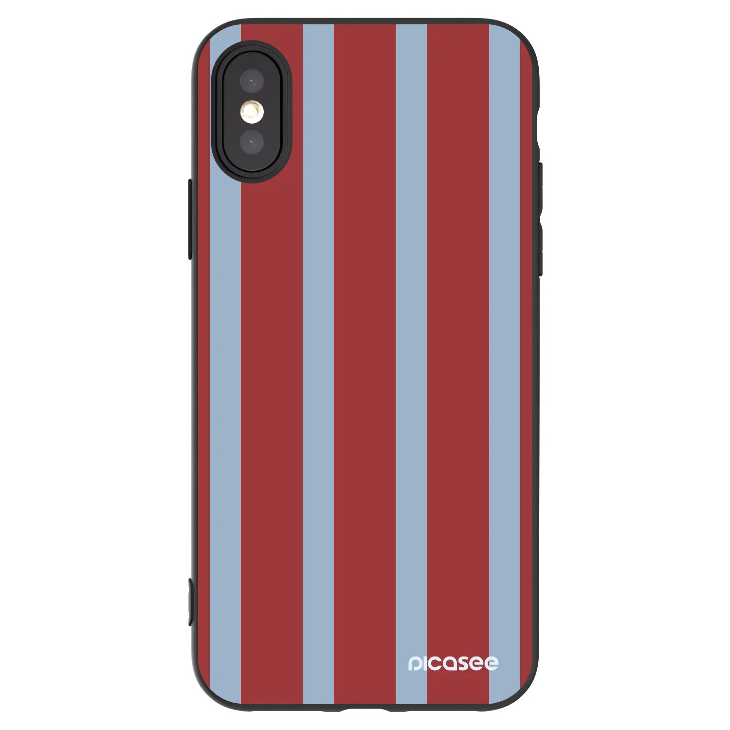 Picasee husă neagră din silicon pentru Apple iPhone X/XS - Lounge pass