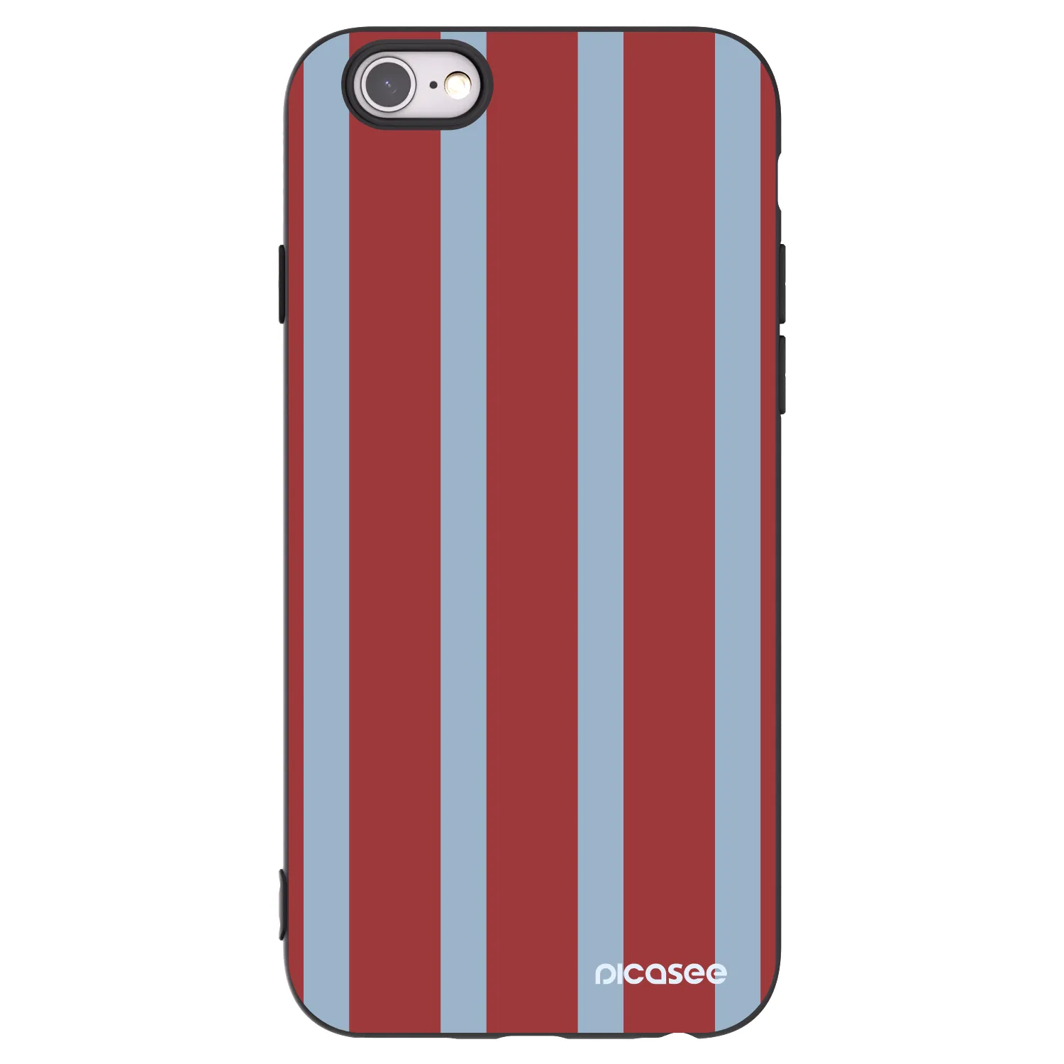 Picasee husă neagră din silicon pentru Apple iPhone 6/6S - Lounge pass