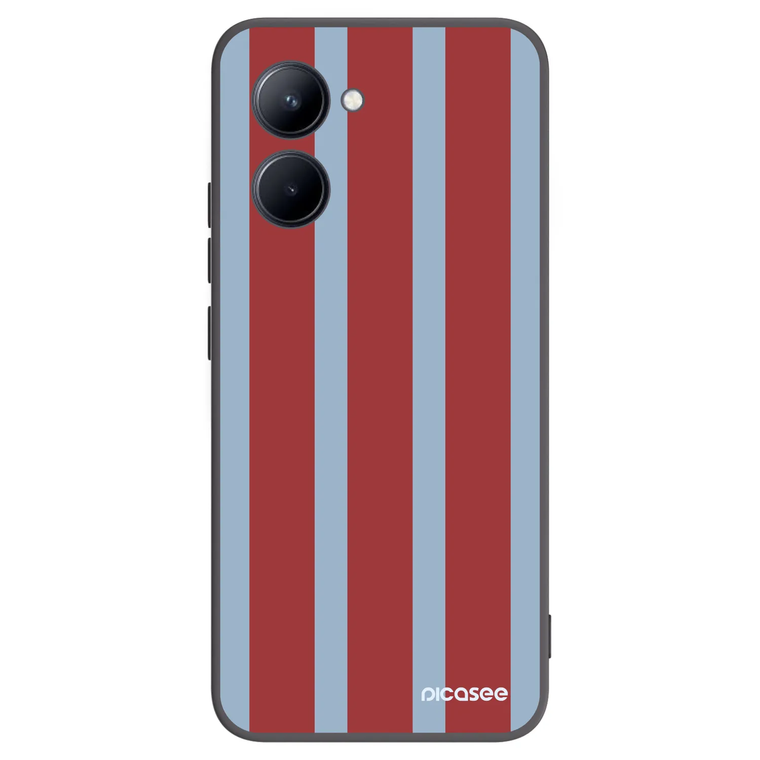 Picasee husă neagră din silicon pentru Realme C33 (2023) - Lounge pass