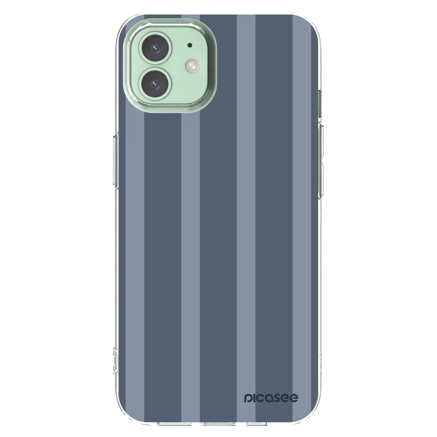 Picasee husă transparentă din silicon pentru Apple iPhone 12 Pro - Midnight lounge