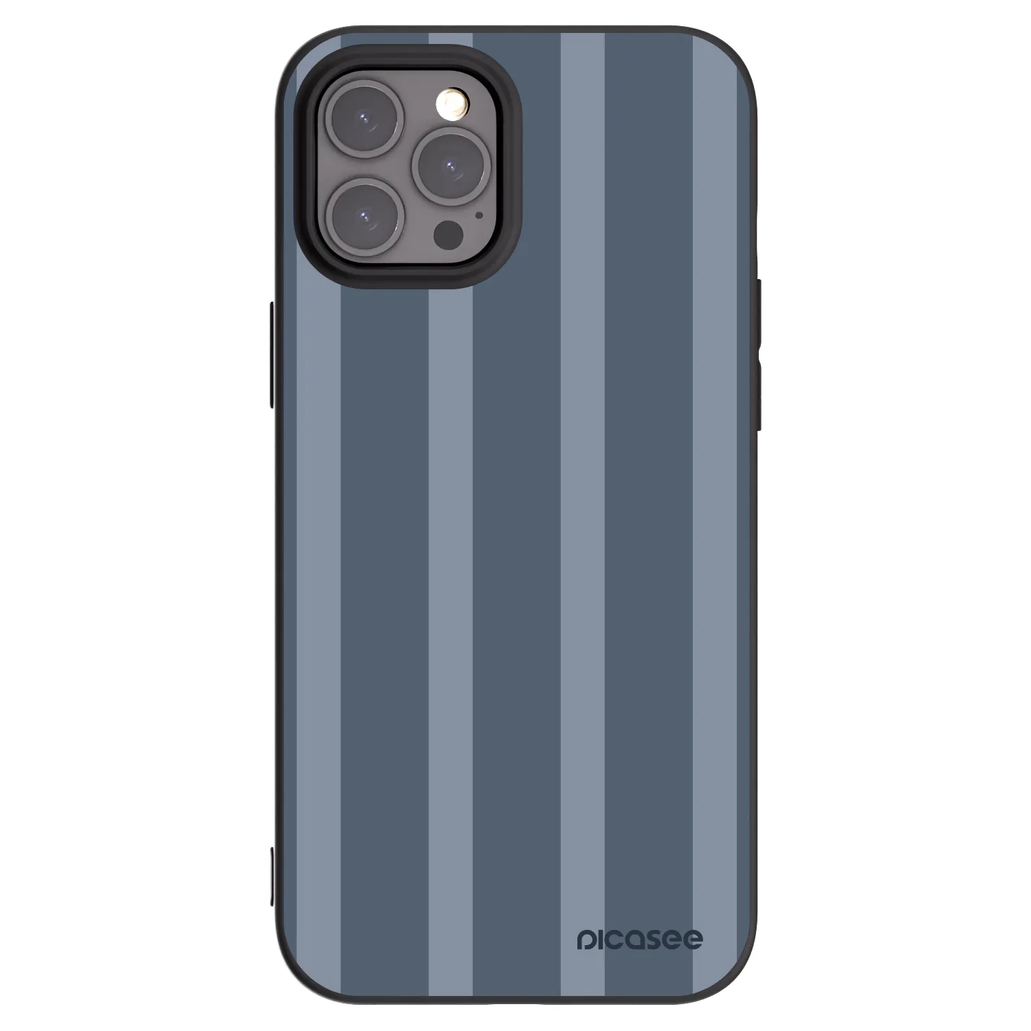Picasee husă neagră din silicon pentru Apple iPhone 12 Pro Max - Midnight lounge