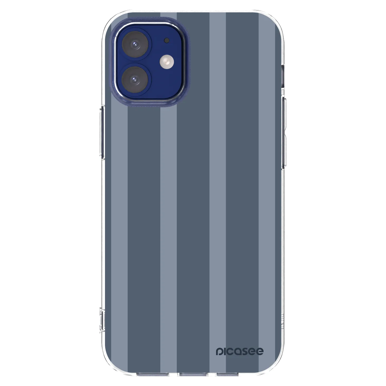 Picasee husă transparentă din silicon pentru Apple iPhone 12 mini - Midnight lounge