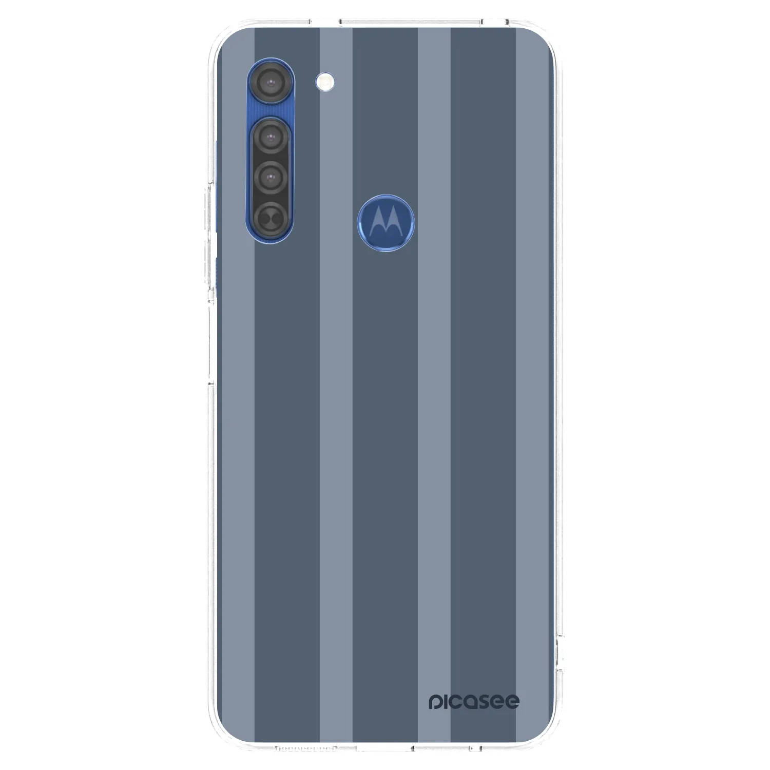 Picasee husă transparentă din silicon pentru Motorola Moto G8 - Midnight lounge