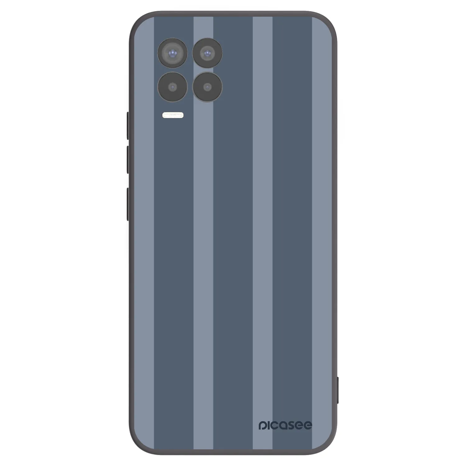 Picasee husă neagră din silicon pentru Realme 8 4G - Midnight lounge