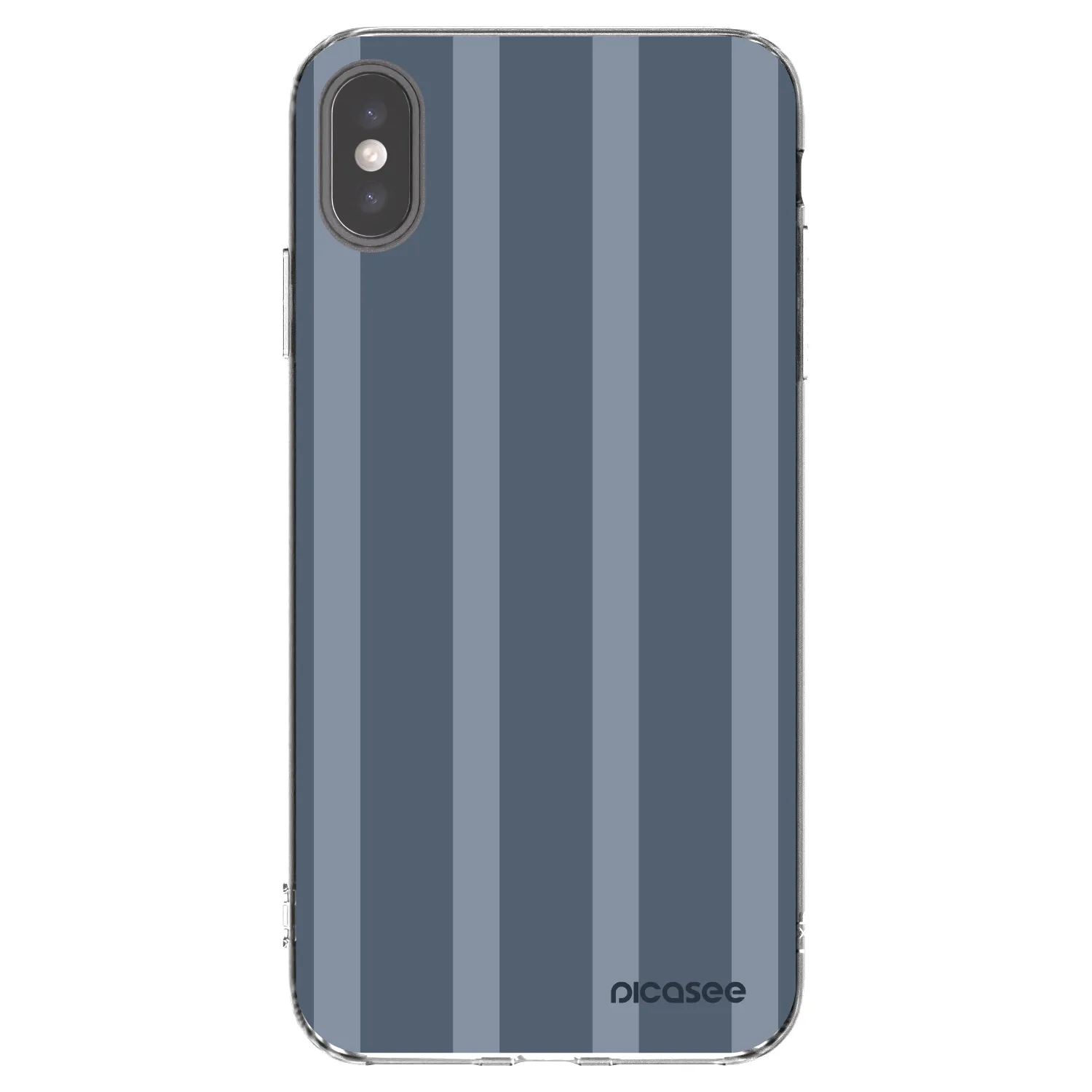 Picasee husă transparentă din silicon pentru Apple iPhone XS Max - Midnight lounge