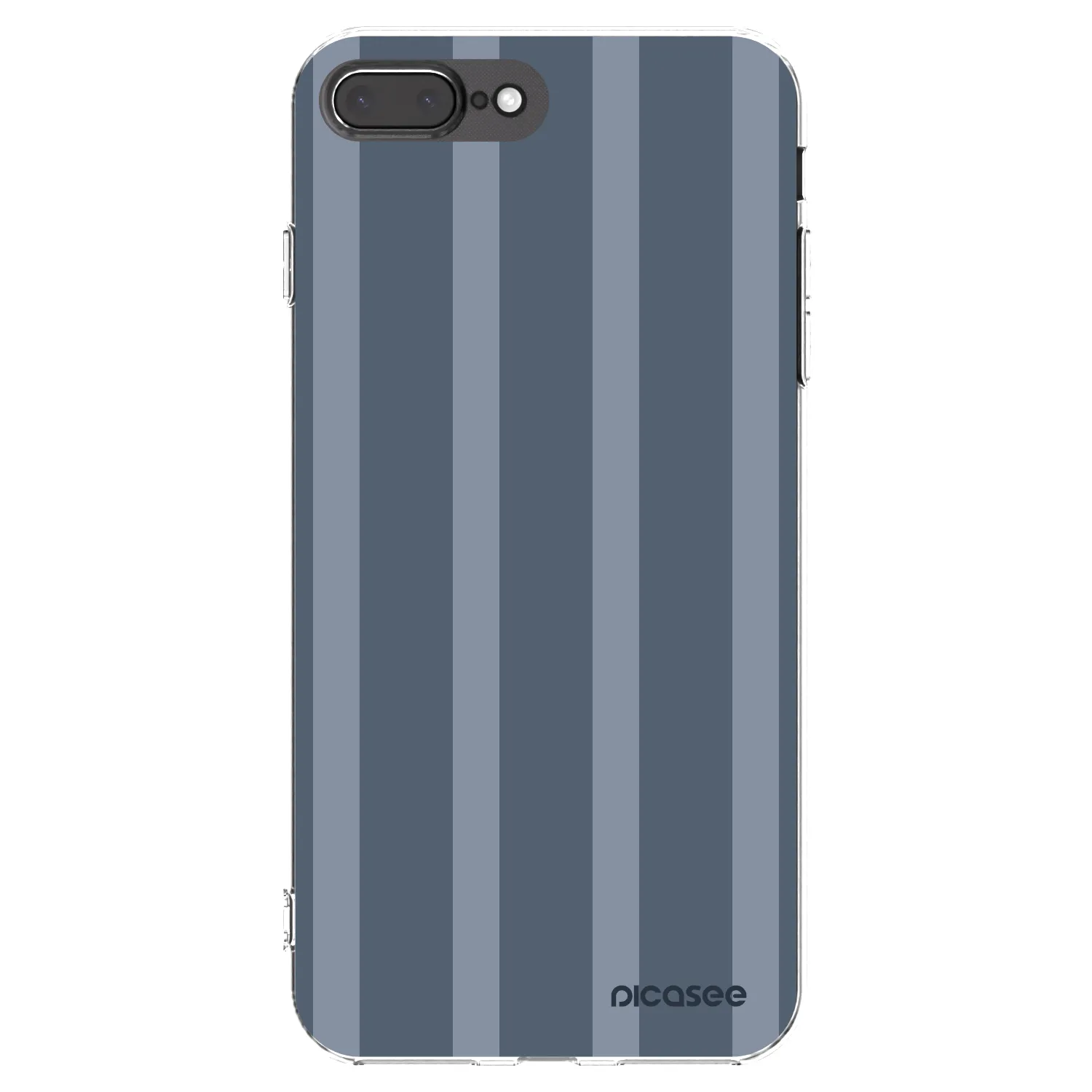 Picasee husă transparentă din silicon pentru Apple iPhone 8 Plus - Midnight lounge