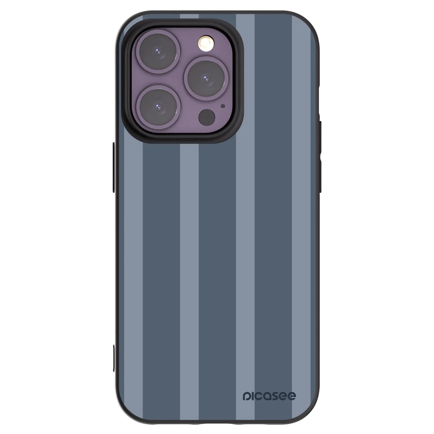 Picasee husă neagră din silicon pentru Apple iPhone 14 Pro - Midnight lounge