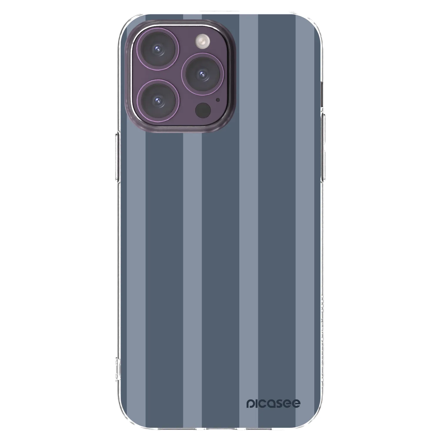 Picasee husă transparentă din silicon pentru Apple iPhone 14 Pro Max - Midnight lounge