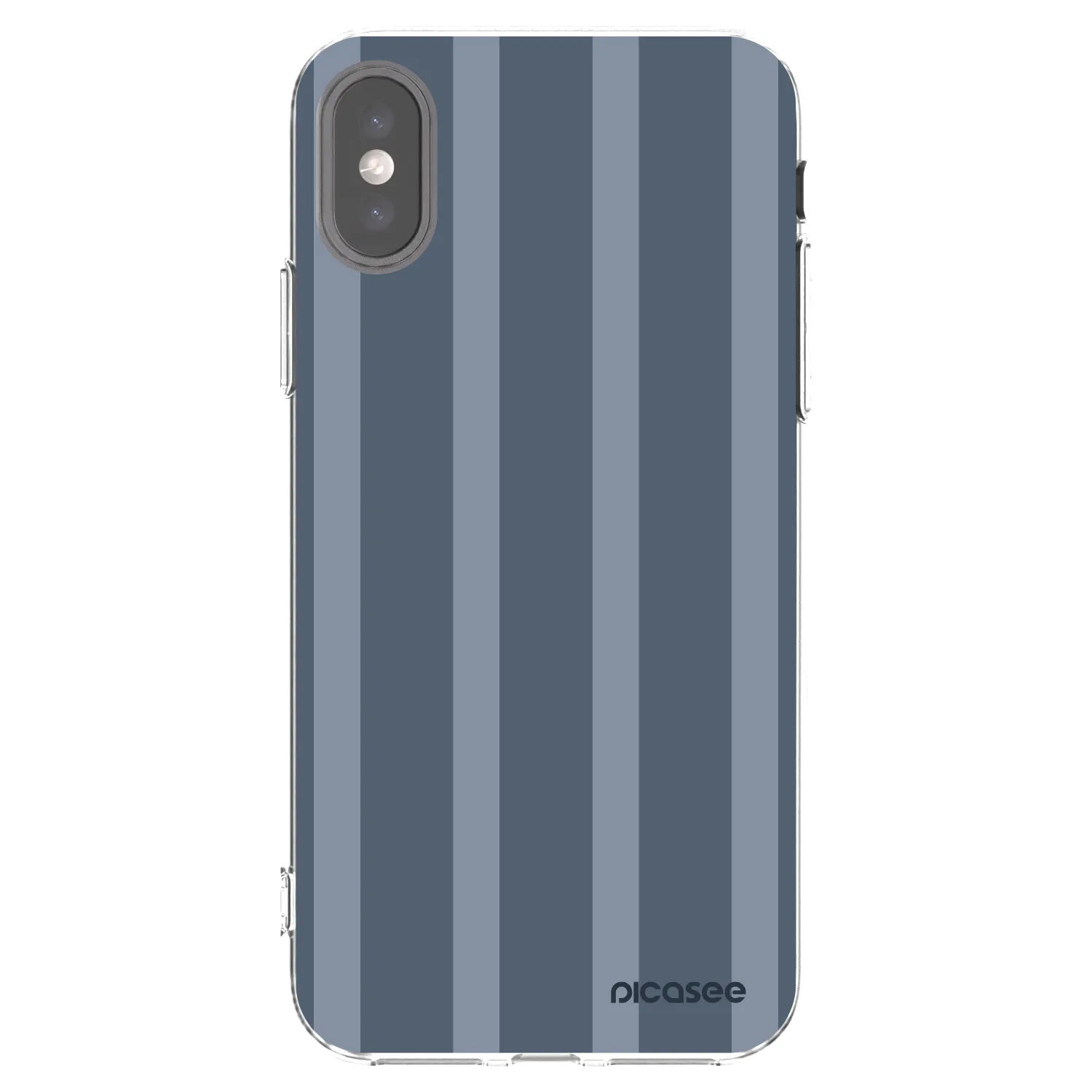 Picasee husă transparentă din silicon pentru Apple iPhone X/XS - Midnight lounge