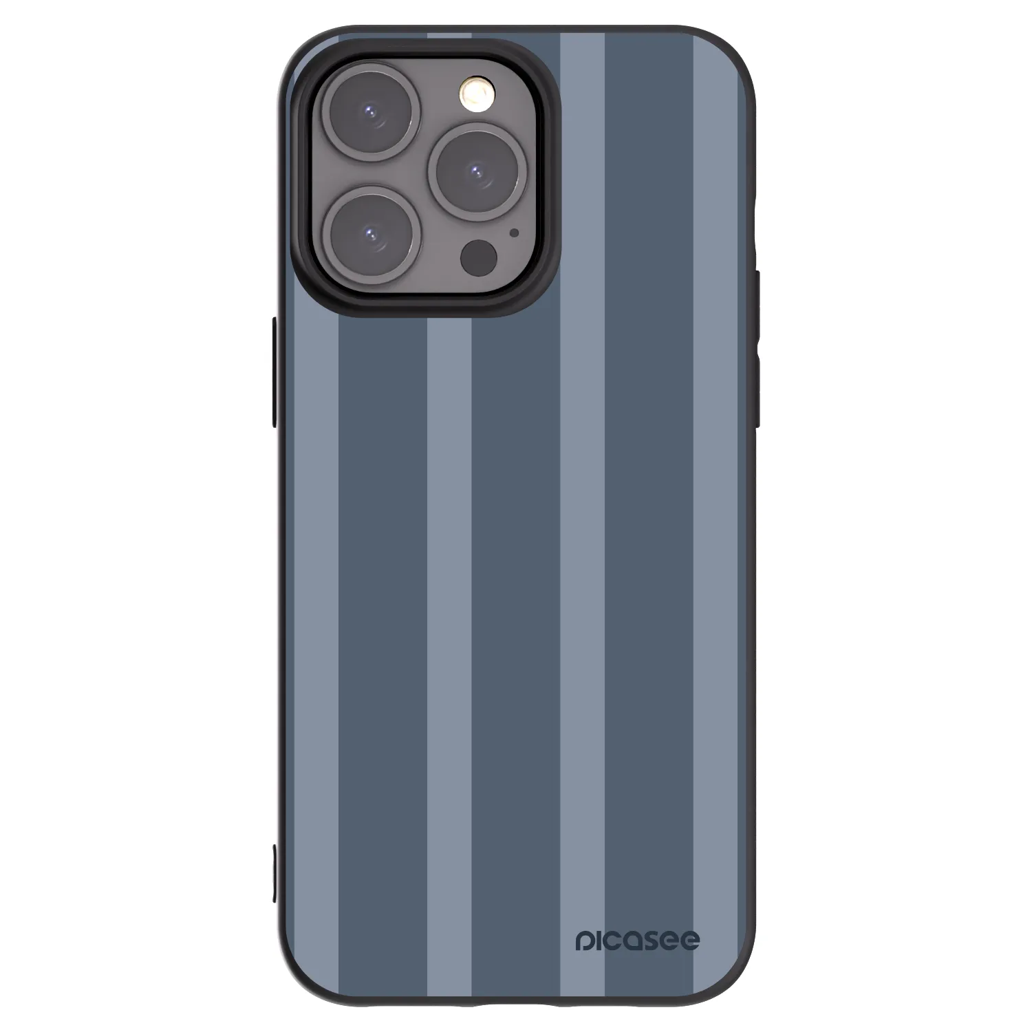Picasee husă neagră din silicon pentru Apple iPhone 15 Pro Max - Midnight lounge