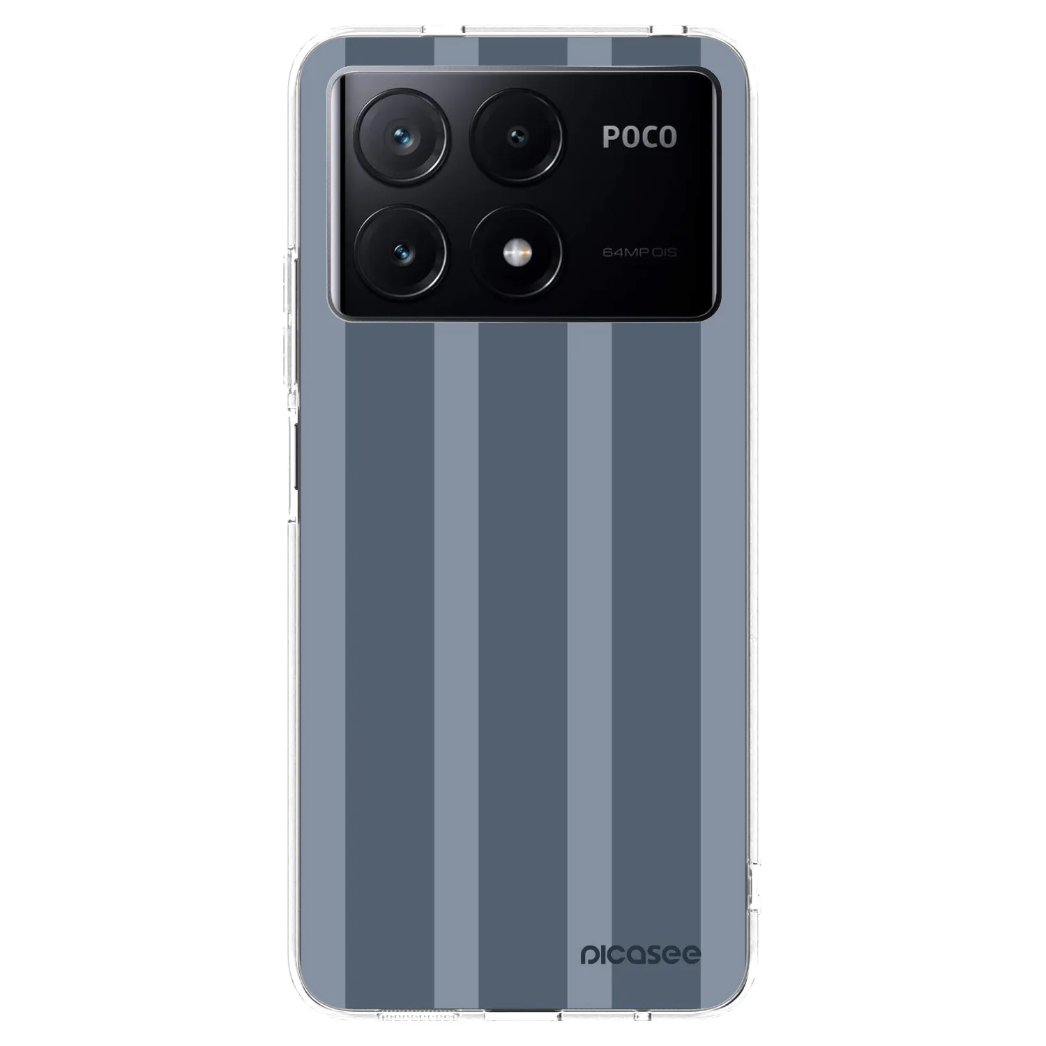 Picasee husă transparentă din silicon pentru Xiaomi Poco X6 Pro - Midnight lounge