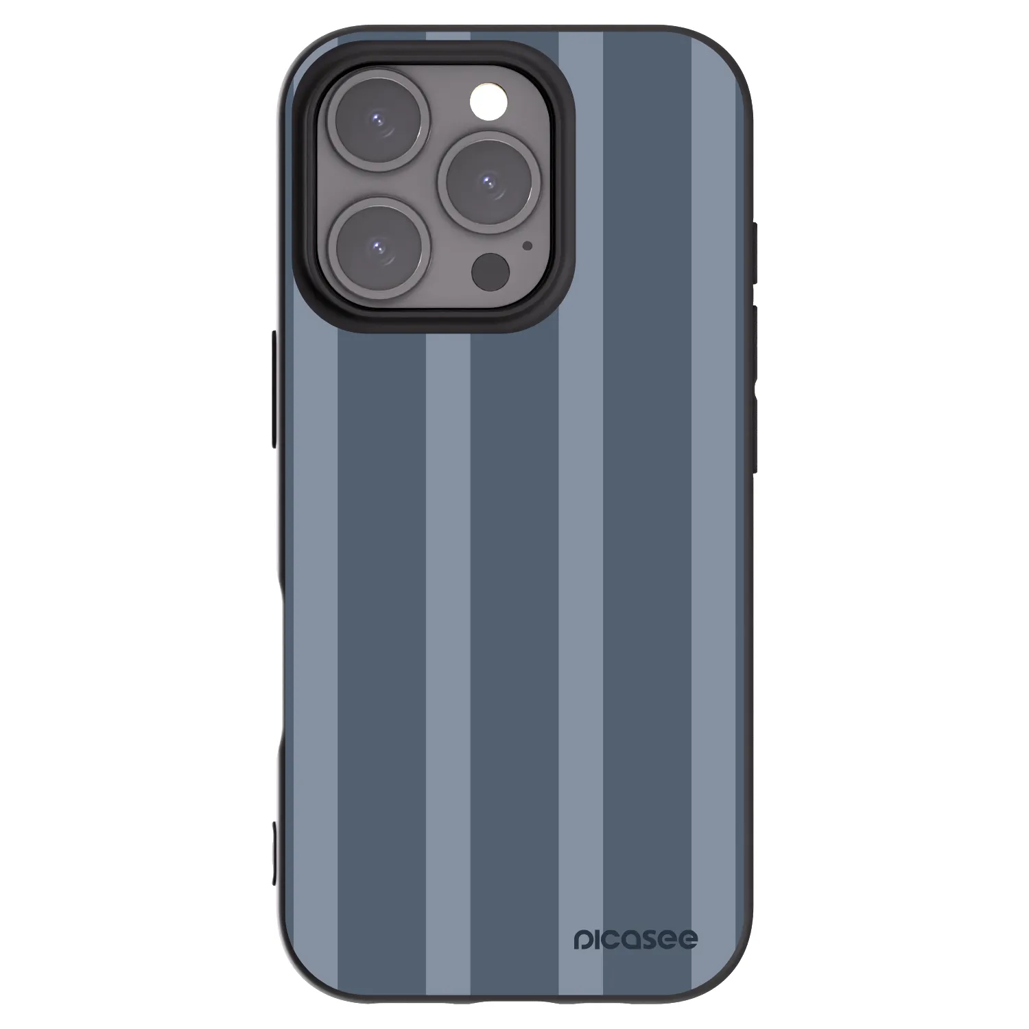 Picasee husă neagră din silicon pentru Apple iPhone 16 Pro - Midnight lounge