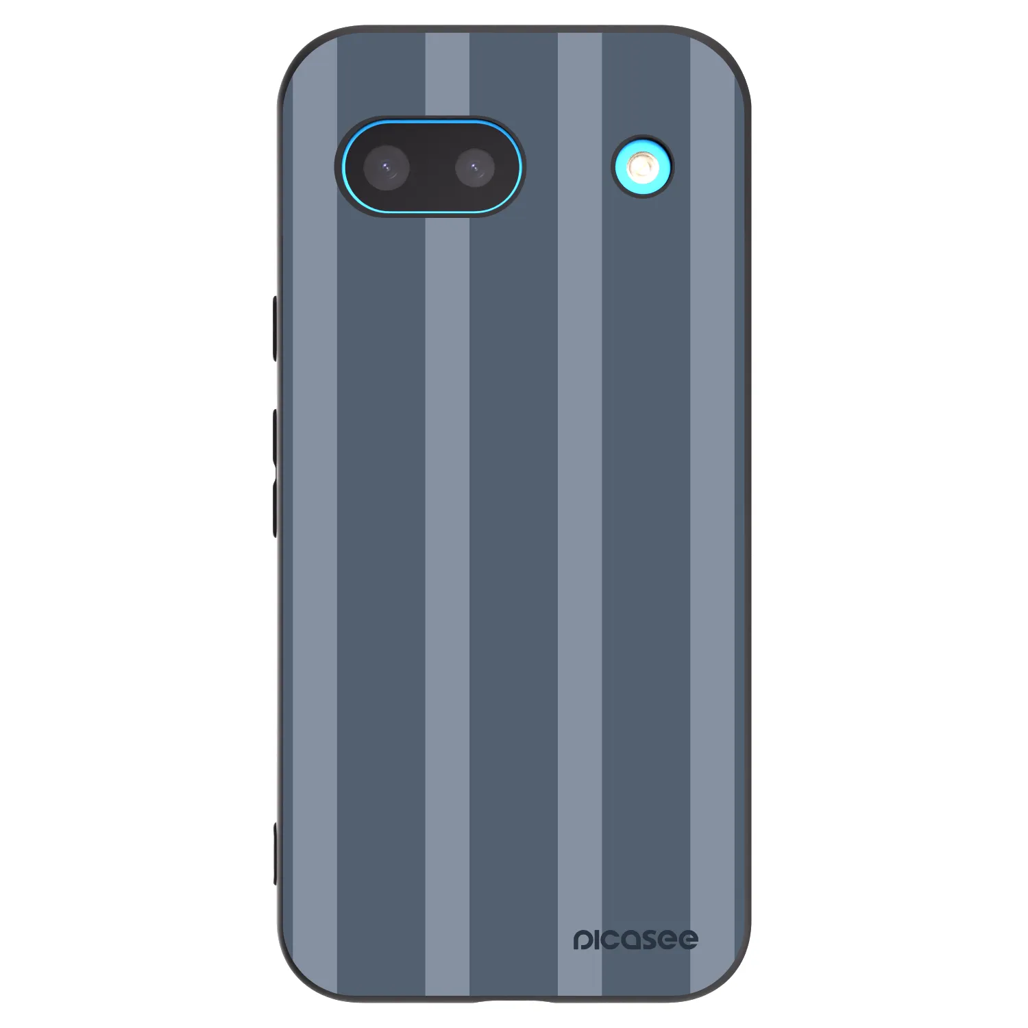 Picasee husă neagră din silicon pentru Google Pixel 8a - Midnight lounge
