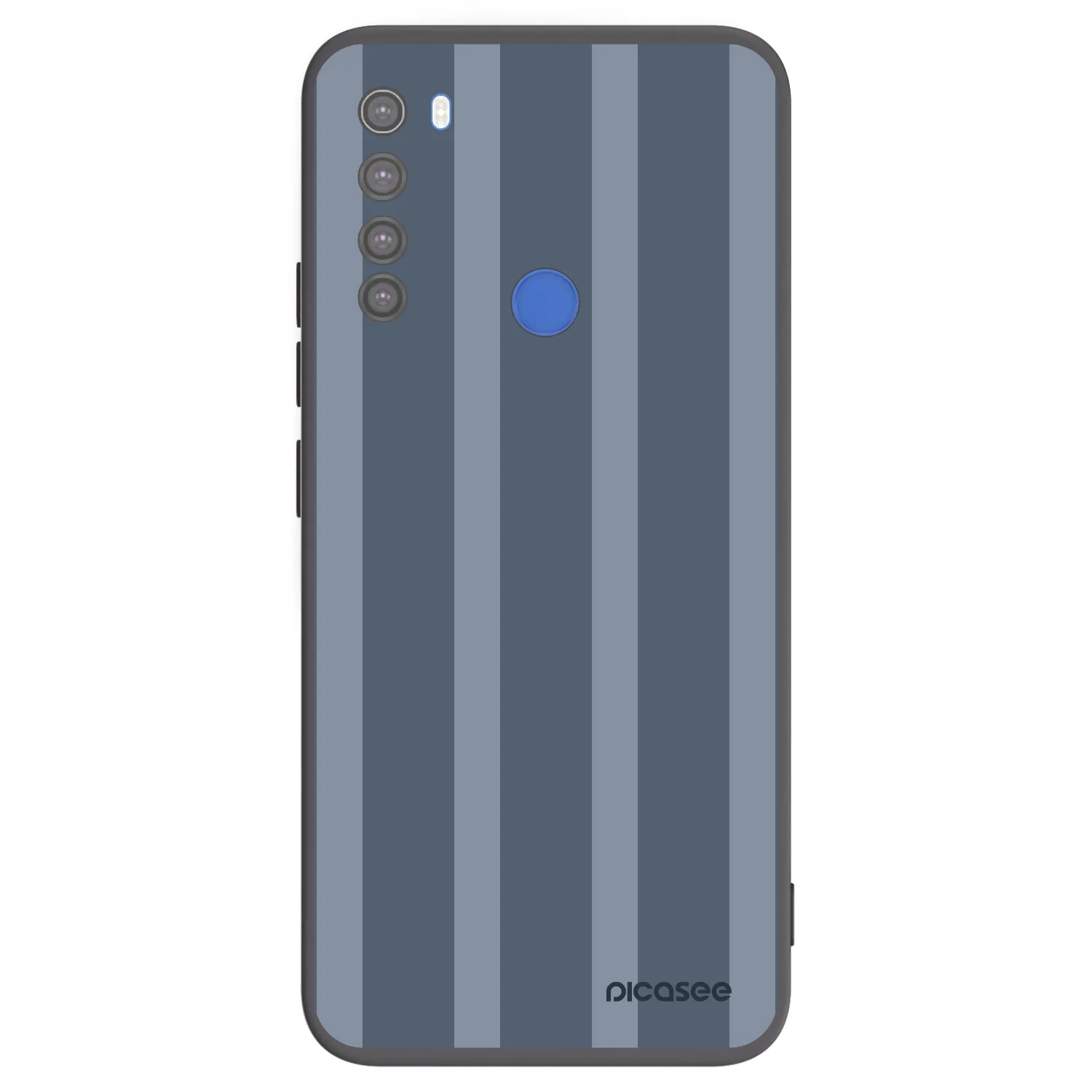 Picasee husă neagră din silicon pentru Xiaomi Redmi Note 8T - Midnight lounge