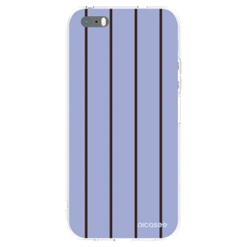 Picasee husă transparentă din silicon pentru Apple iPhone 5/5S/SE - Poolside member