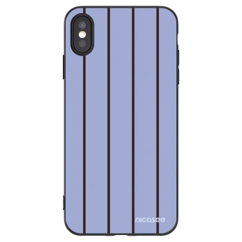 Picasee husă neagră din silicon pentru Apple iPhone XS Max - Poolside member