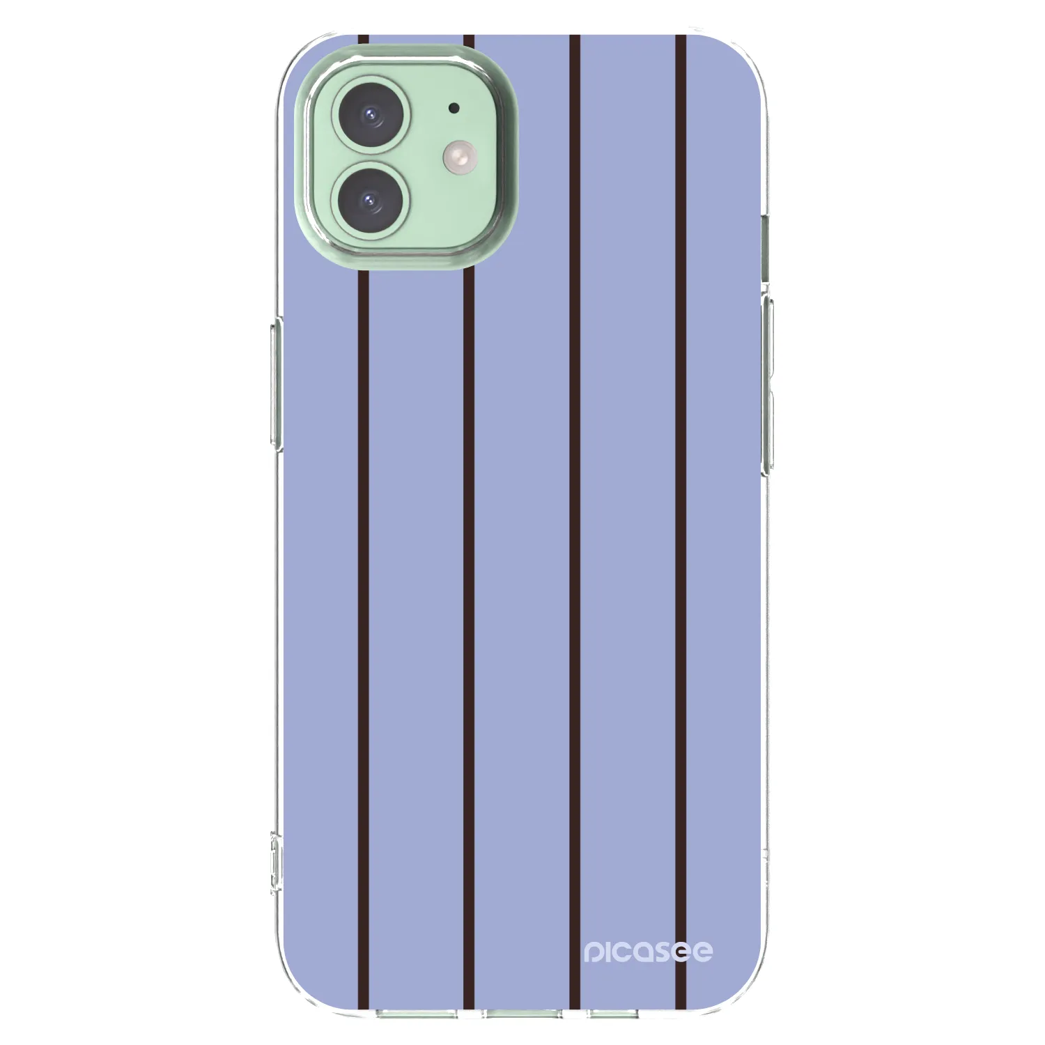 Picasee husă transparentă din silicon pentru Apple iPhone 12 - Poolside member