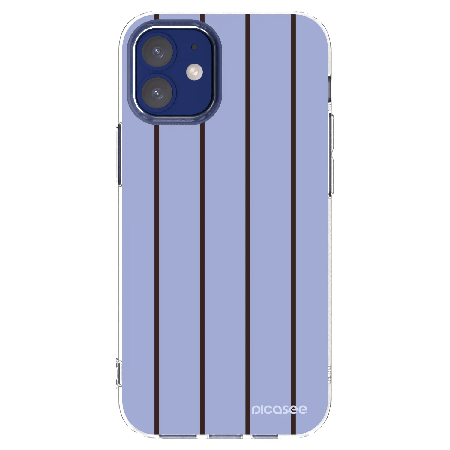 Picasee husă transparentă din silicon pentru Apple iPhone 12 mini - Poolside member