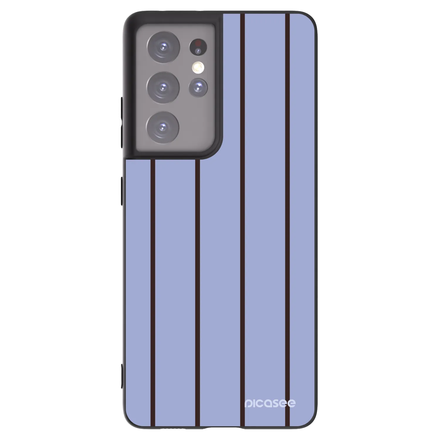 Picasee husă neagră din silicon pentru Samsung Galaxy S21 Ultra 5G G998B - Poolside member