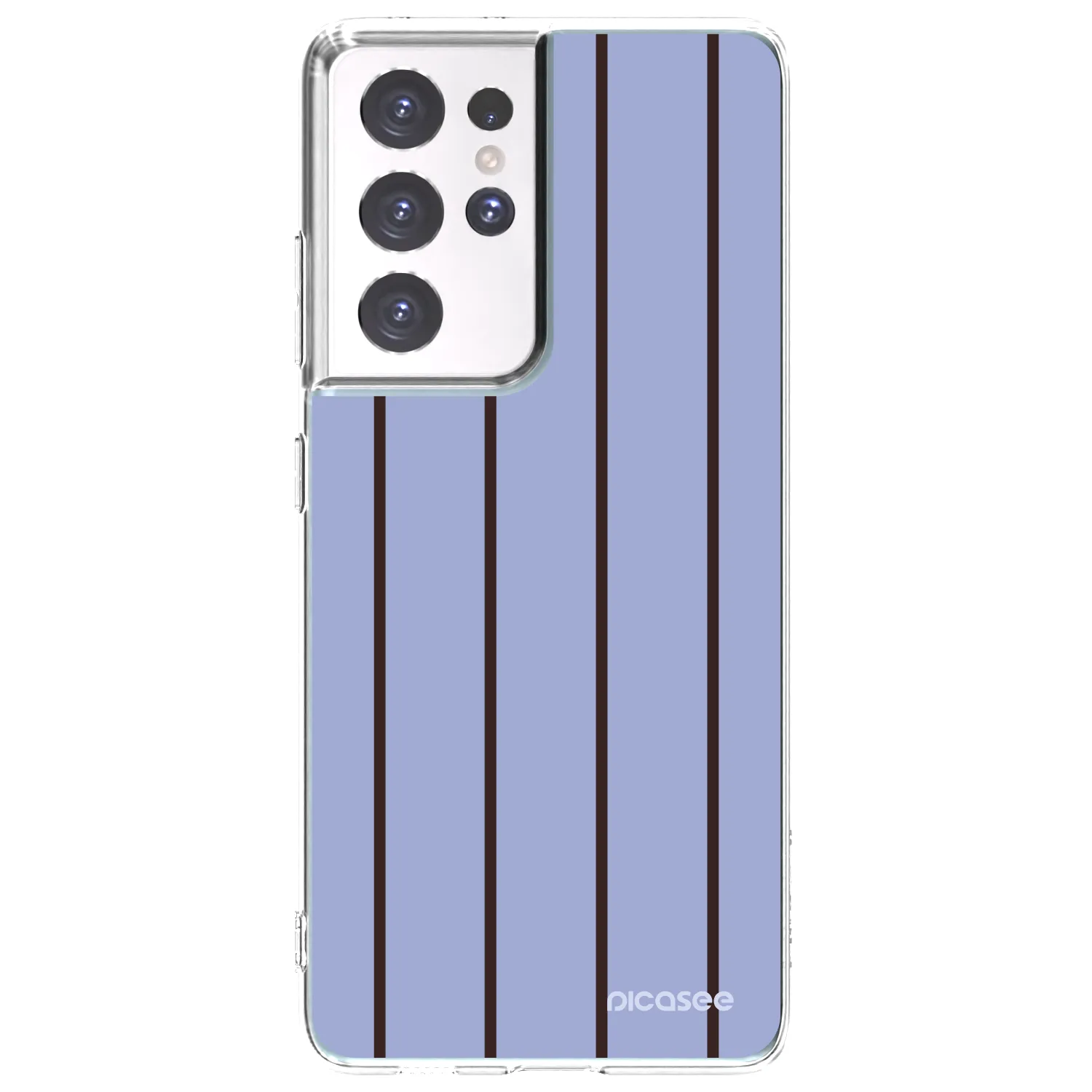 Picasee husă transparentă din silicon pentru Samsung Galaxy S21 Ultra 5G G998B - Poolside member