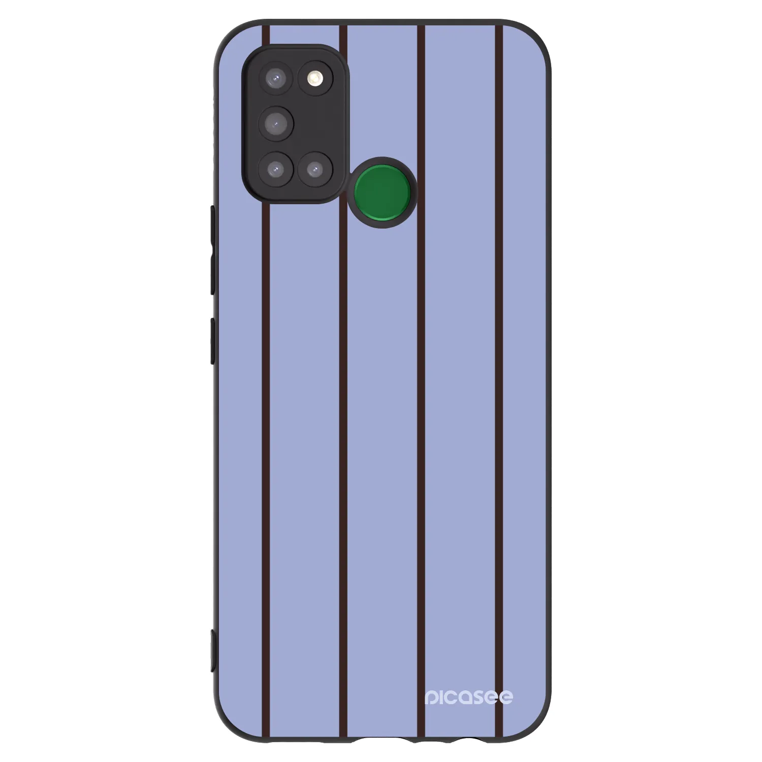 Picasee husă neagră din silicon pentru Realme 7i - Poolside member