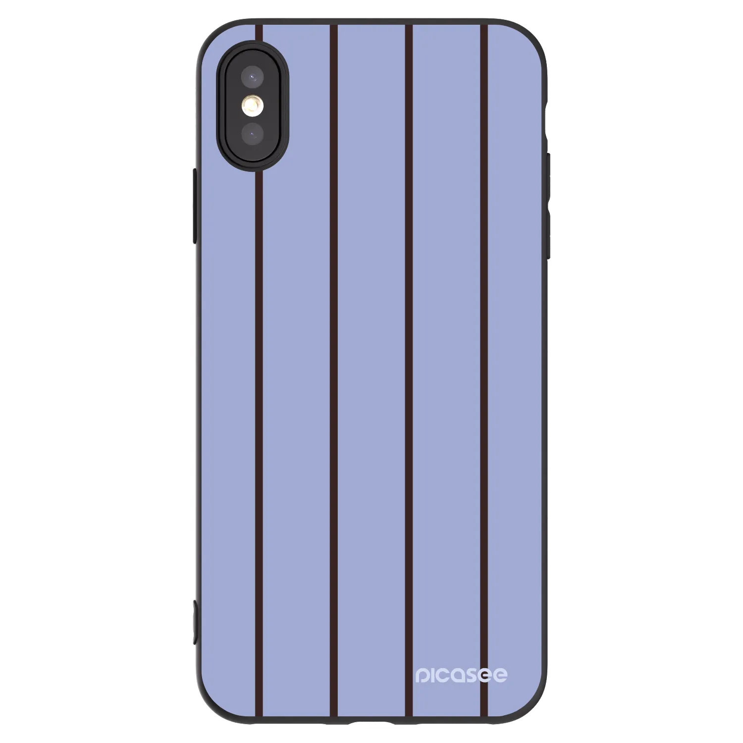 Picasee husă neagră din silicon pentru Apple iPhone XS Max - Poolside member