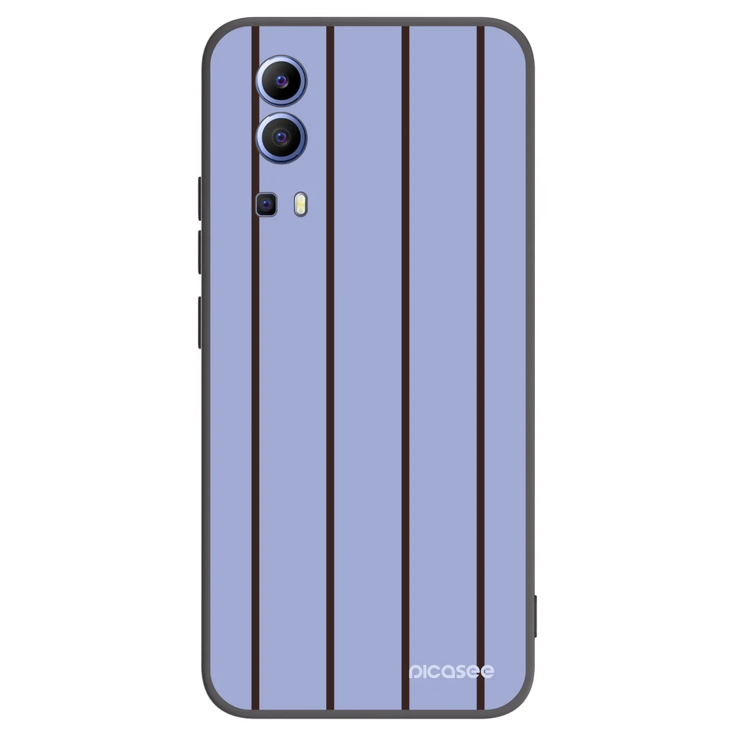 Picasee husă neagră din silicon pentru Vivo Y52 5G - Poolside member