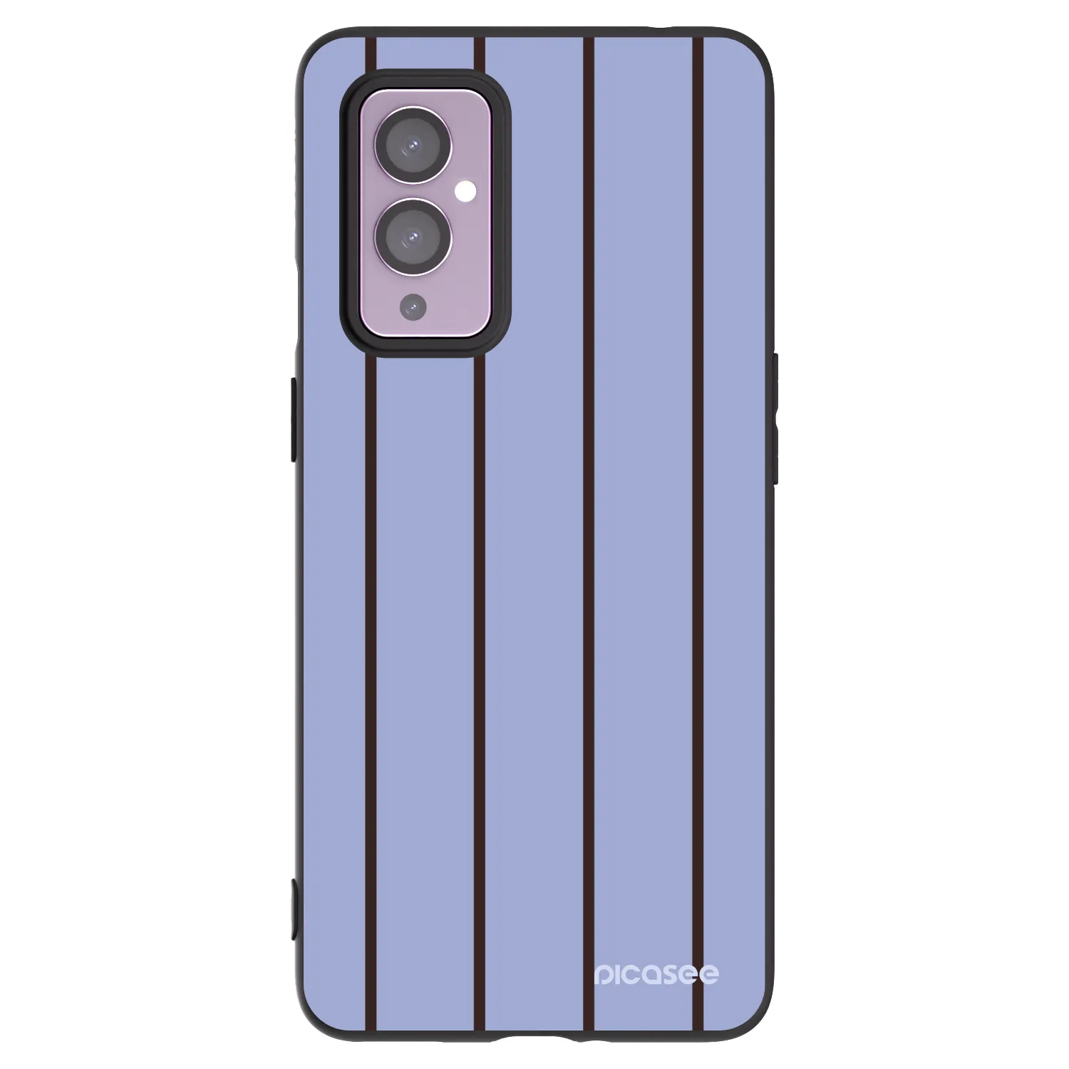 Picasee husă neagră din silicon pentru OnePlus 9 - Poolside member