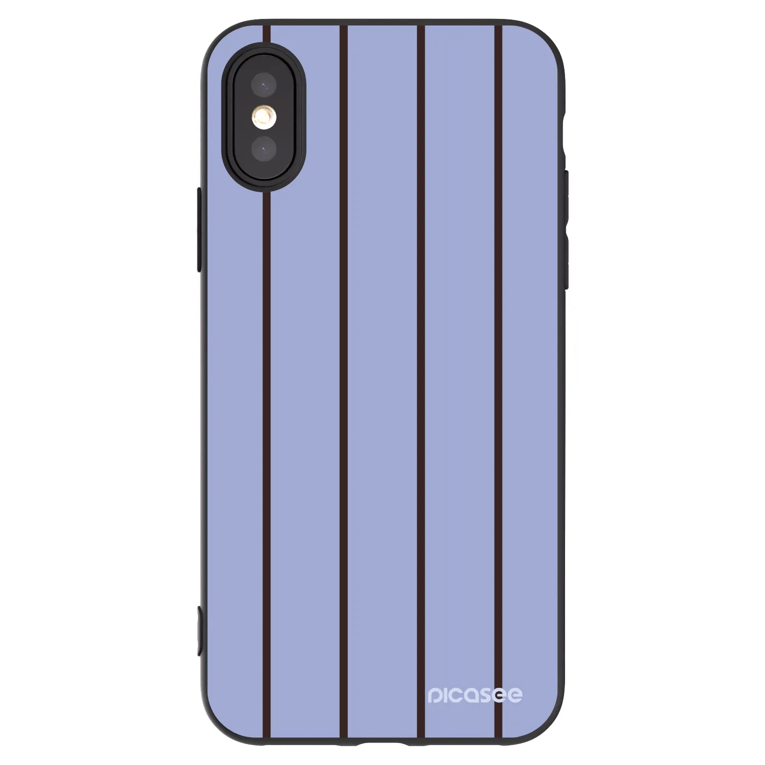 Picasee husă neagră din silicon pentru Apple iPhone X/XS - Poolside member
