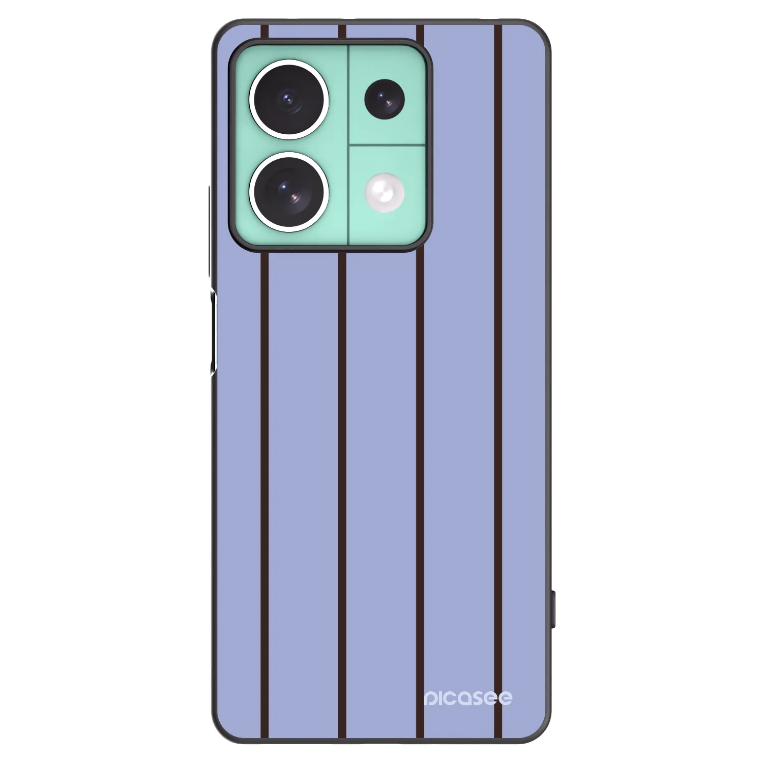 Picasee husă neagră din silicon pentru Xiaomi Redmi Note 13 5G - Poolside member