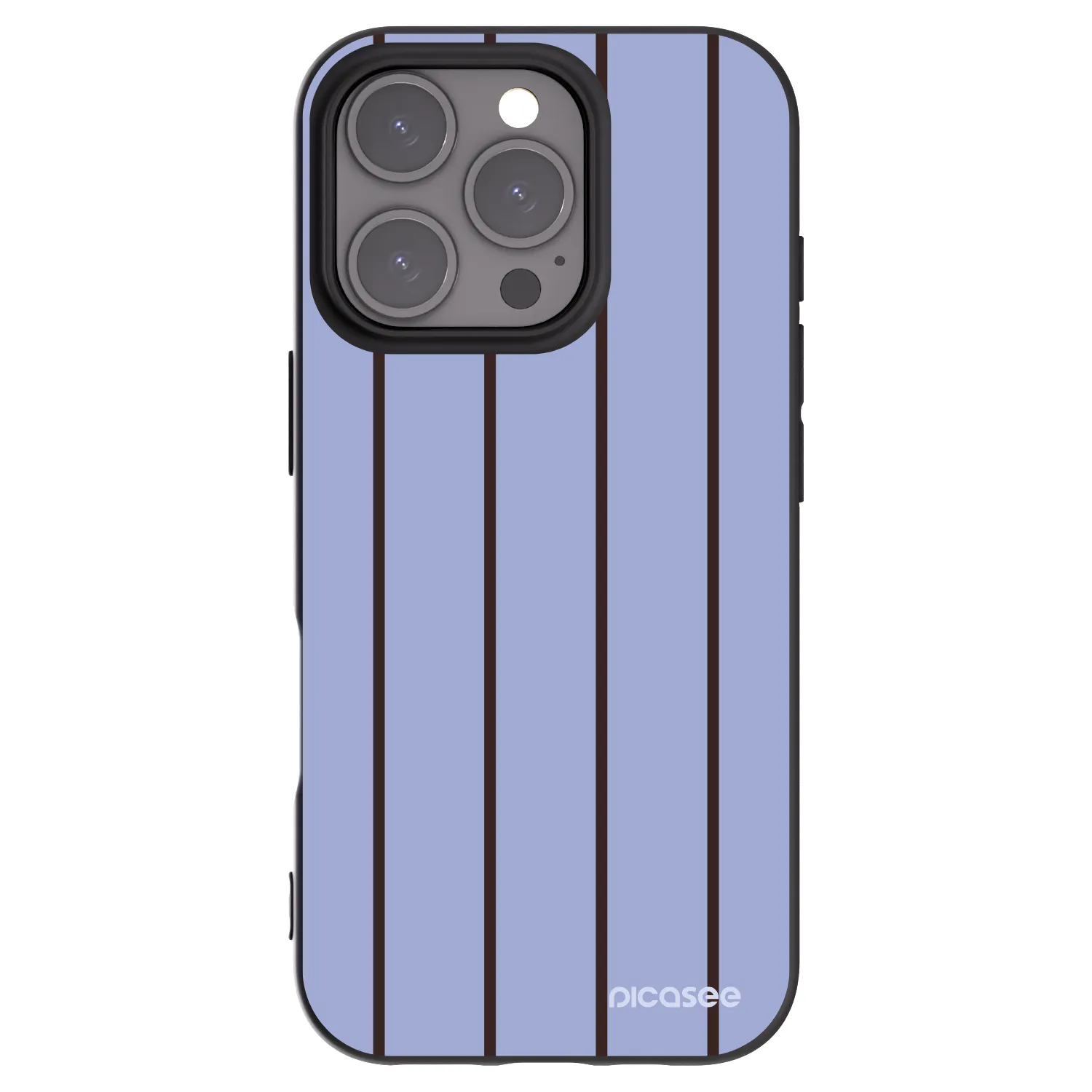 Picasee husă neagră din silicon pentru Apple iPhone 16 Pro - Poolside member