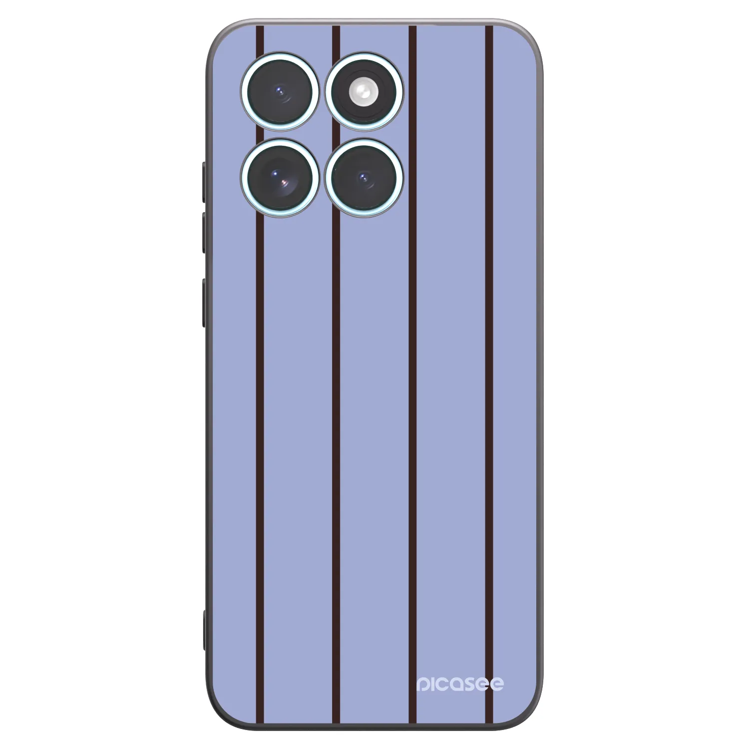 Picasee husă neagră din silicon pentru Motorola Edge 70 Fusion - Poolside member