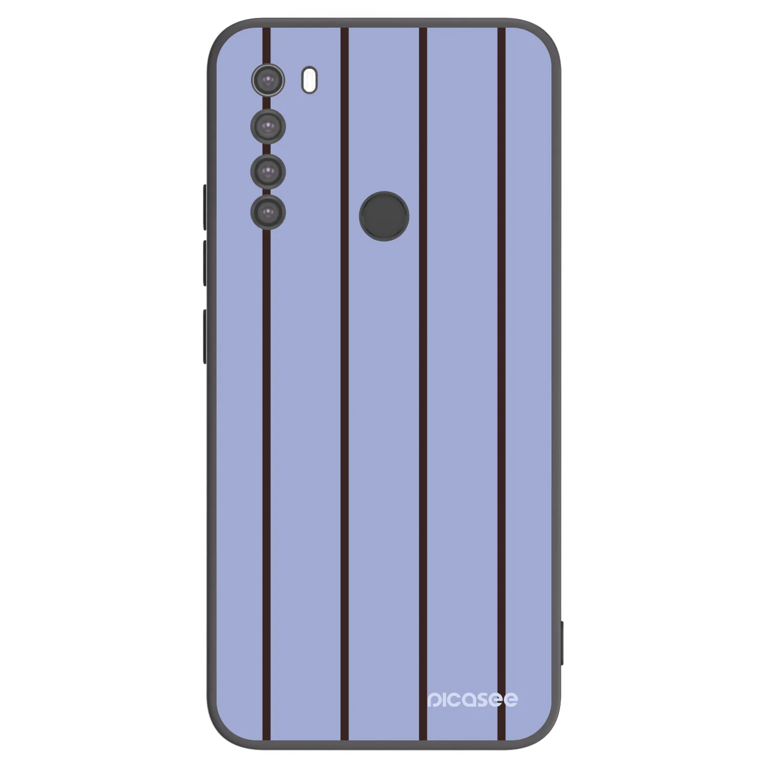 Picasee husă neagră din silicon pentru Xiaomi Redmi Note 8 - Poolside member