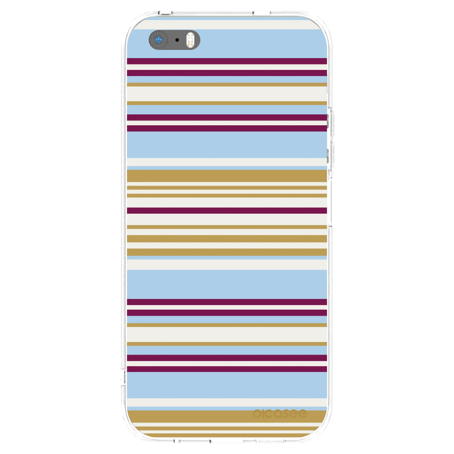 Picasee husă transparentă din silicon pentru Apple iPhone 5/5S/SE - Souvenir
