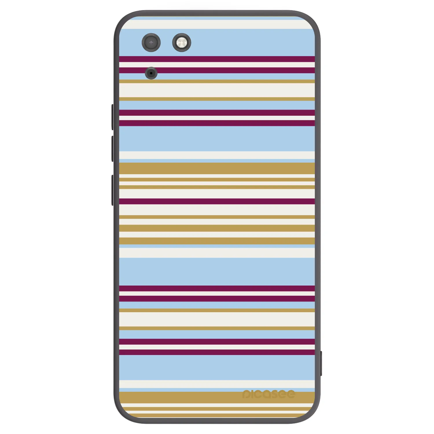 Picasee husă neagră din silicon pentru Huawei Y5P - Souvenir