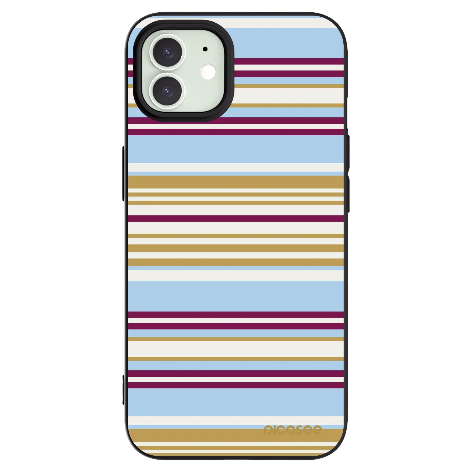 Picasee husă neagră din silicon pentru Apple iPhone 12 Pro - Souvenir