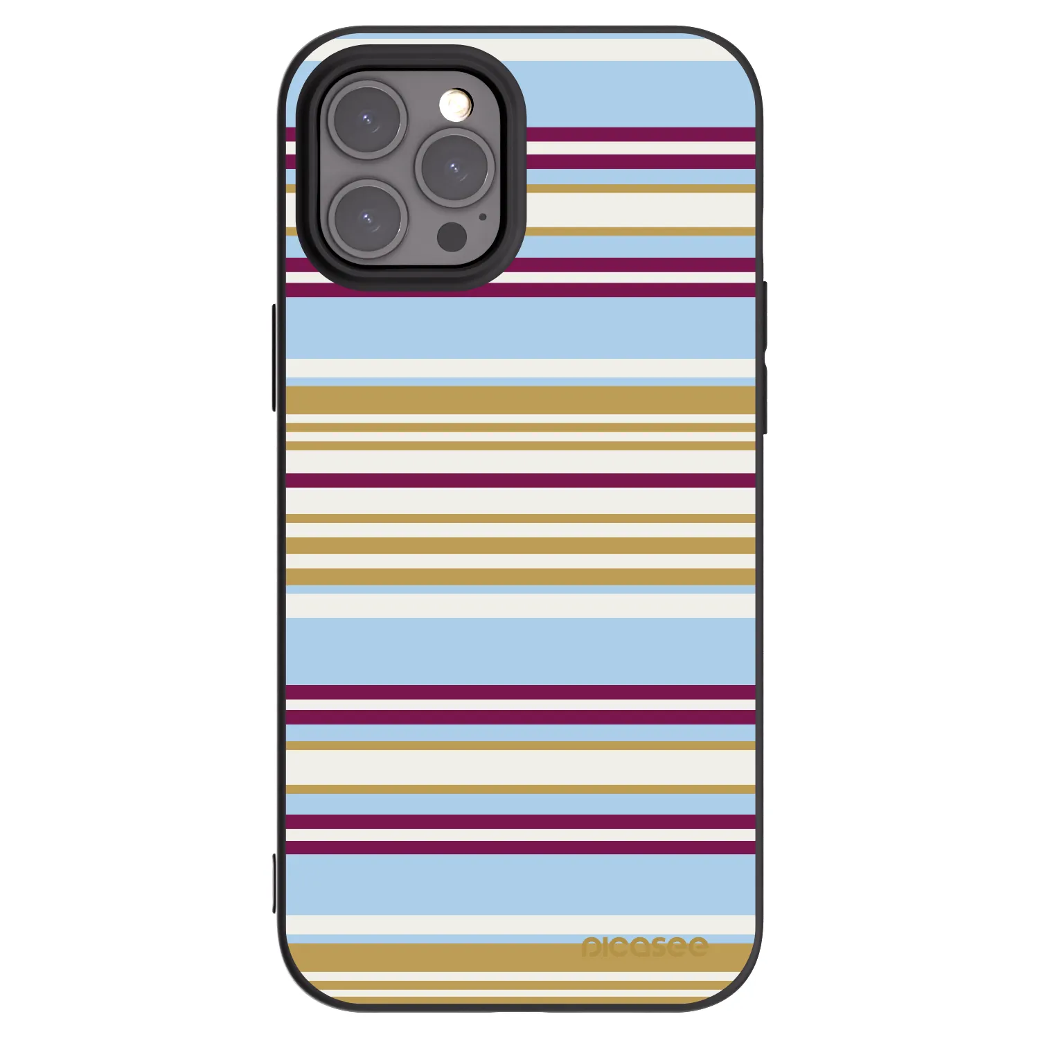 Picasee husă neagră din silicon pentru Apple iPhone 12 Pro Max - Souvenir