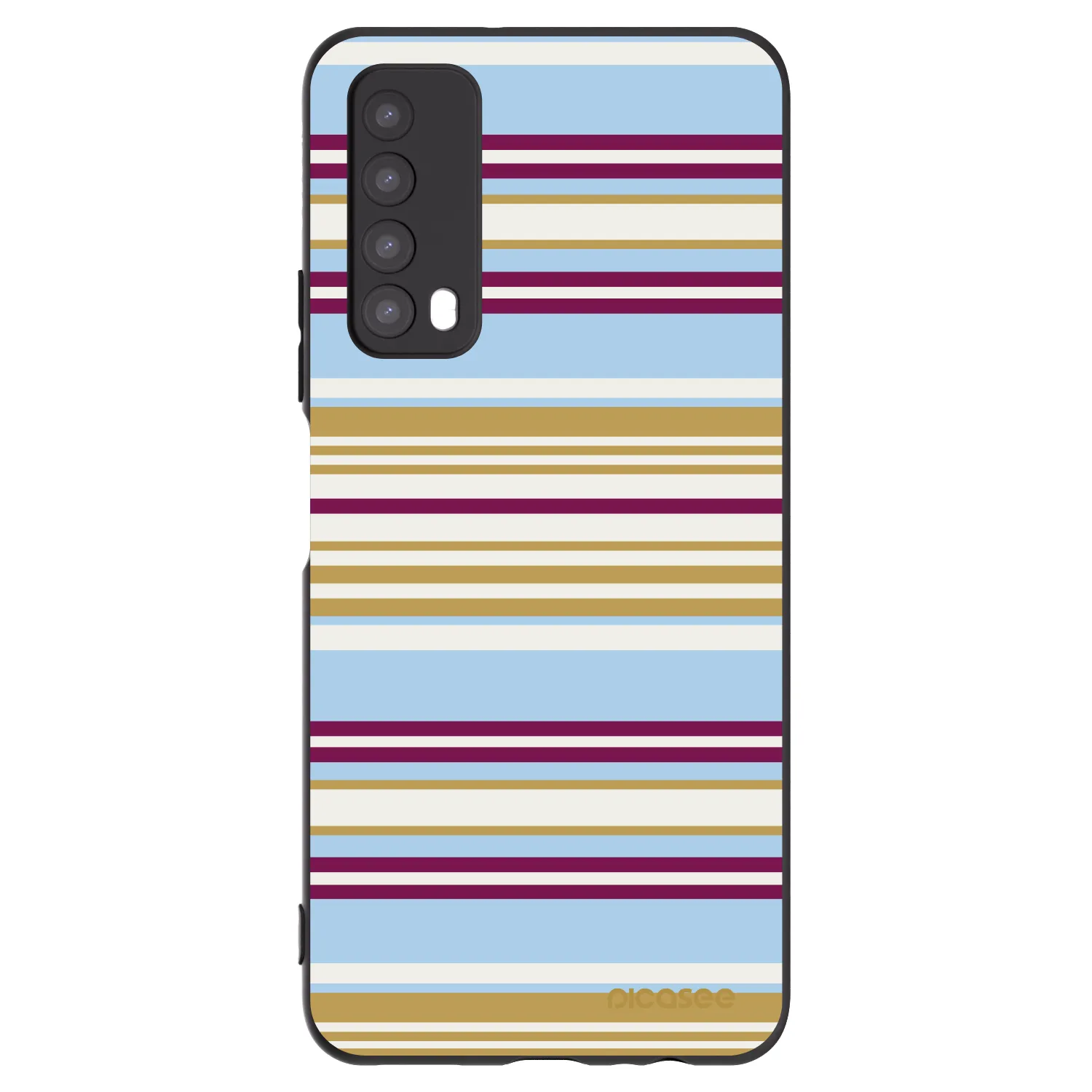 Picasee husă neagră din silicon pentru Huawei P Smart 2021 - Souvenir