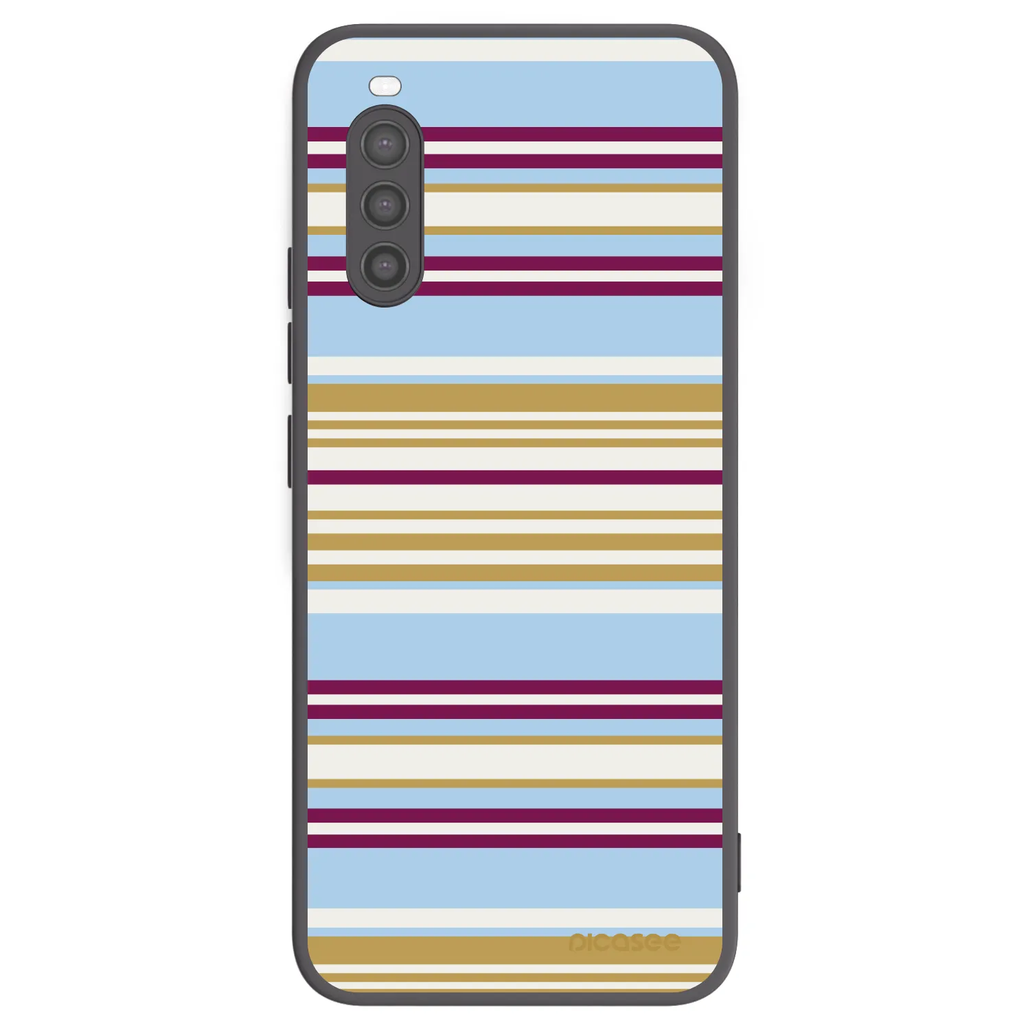 Picasee husă neagră din silicon pentru Sony Xperia 10 II - Souvenir