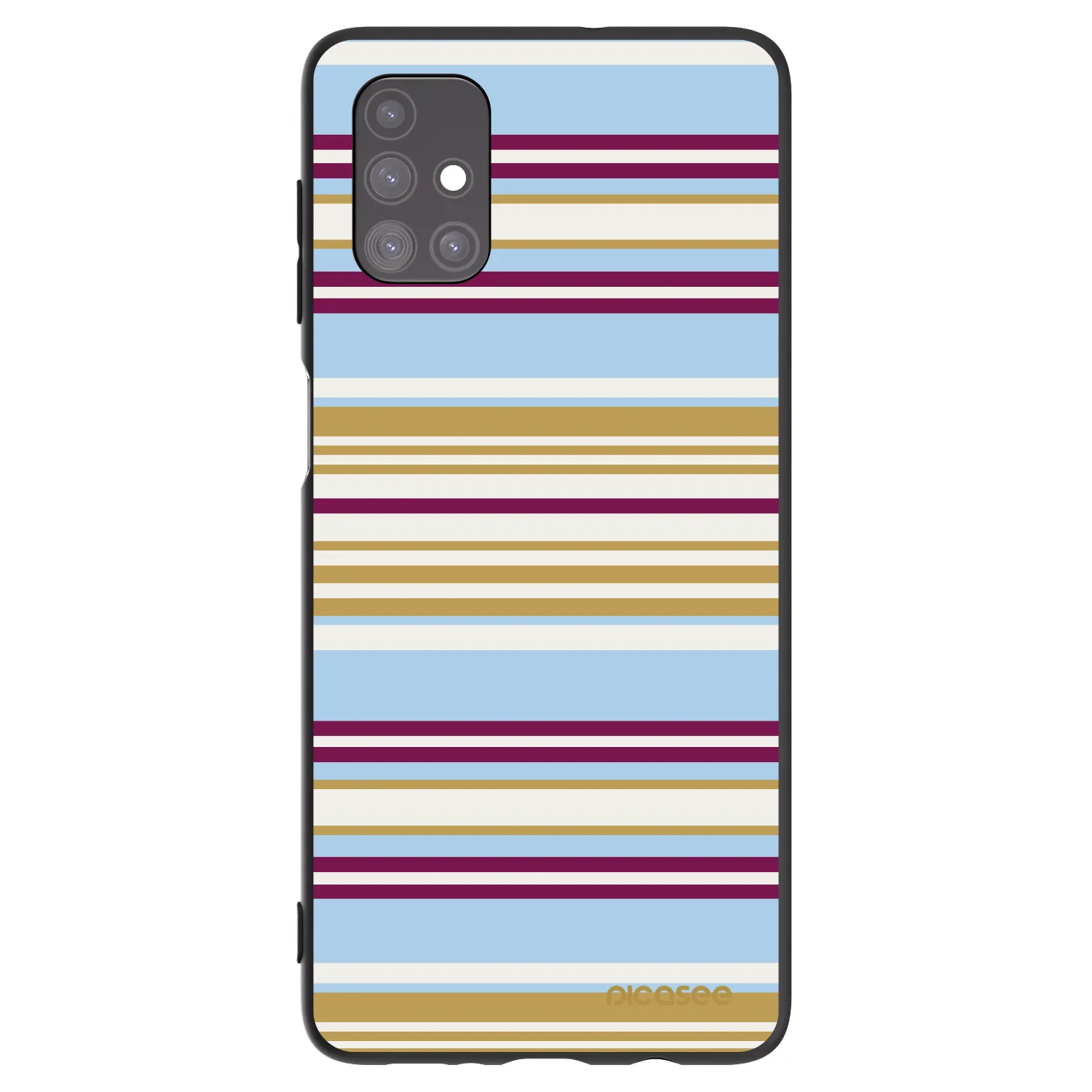 Picasee husă neagră din silicon pentru Samsung Galaxy M51 M515F - Souvenir